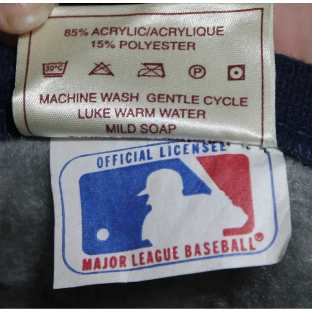 Biederlack Seattle Mariners Throw Blanket MLB Navy Blue 48x57 USA Made